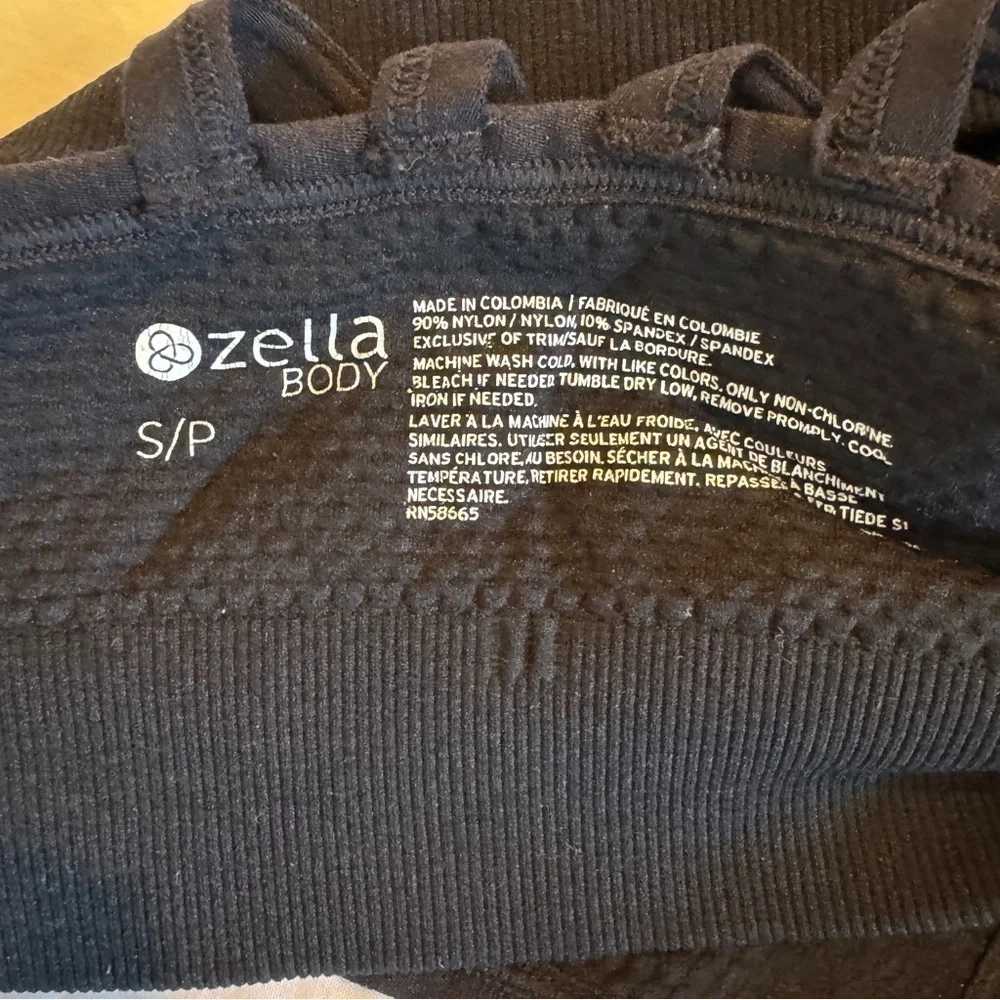 Zella Body Propel Sports Bra Black Size Small
